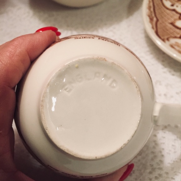 Alfred Meakin Tea Cup, Saucer, and Small Bowl - Picture 12 of 12